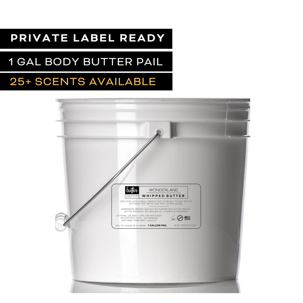 1 Gallon Pail Body Butter (BULK) Private / White Label Ready